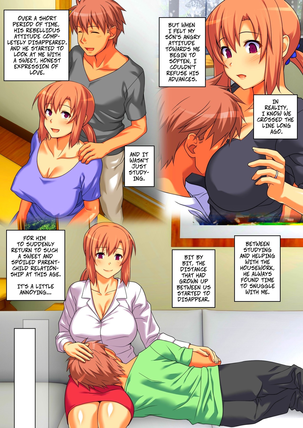 Hentai Manga Comic-Mom Will Put Out Everyday On The Condition That His Grades Improve-Read-37